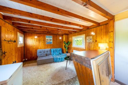 Et opholdsområde på Le Chalet