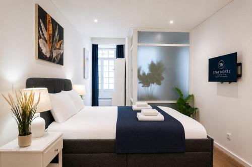 Spacious 2 Bedrooms with 2 Bathrooms - Porto Historic Center - AC
