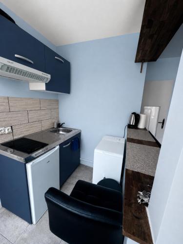 Studio equipé, lumineux a Paris