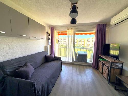 Studio cabine climatisé, proche plage, parfait pour 4 pers.