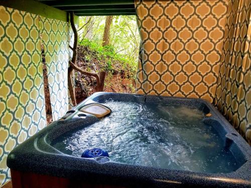 a jacuzziificialificialificialificialificialificialificialificialificialificialificial at The Lodge in Helen