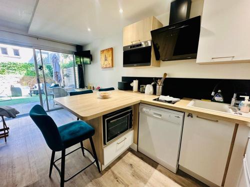 Le Cosy Garden Mer jardin AC & Wi-Fi