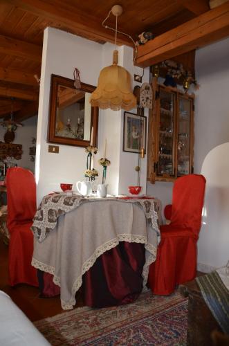 Ein Sitzbereich in der Unterkunft A casa di Ada B&B