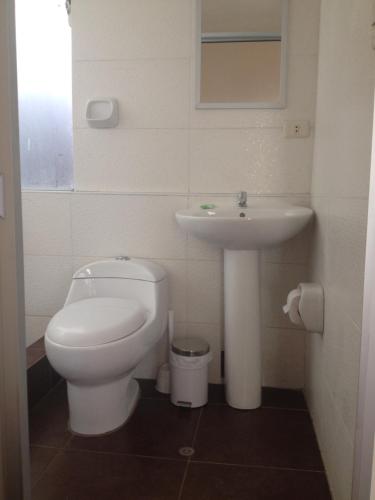Koupelna v ubytování Arcopata Apartamentos