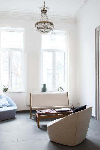 Et opholdsområde på Villa 36 B&B