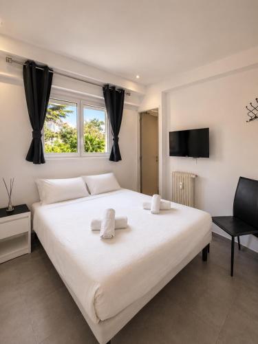 SUPERBE 3P 2chambres, 2terrasses CANNES centre-ville, 4 min à pied de la Croisette sas-meredith loc