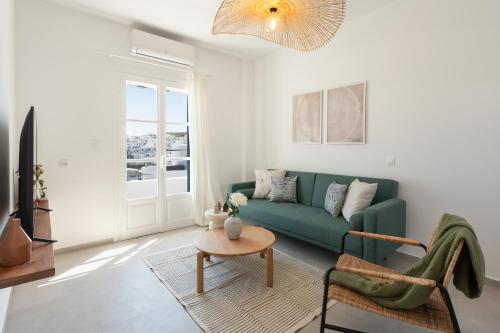 Walk to Naousa - 1BR Sea View - Peppermint 2