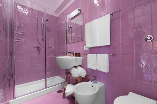 Kúpeľňa v ubytovaní A Sorrento B&B