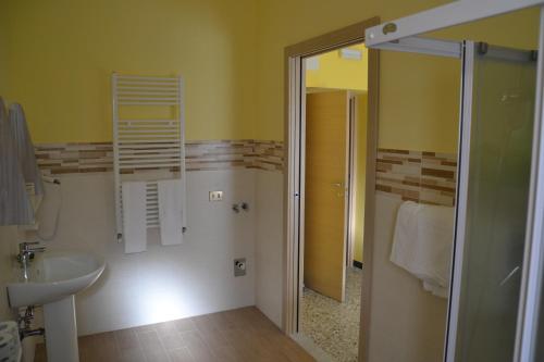 Et badeværelse på A1 Girasole B&B