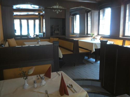 Χώρος καθιστικού στο Rheinhotel Lamm