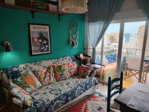 Beach apartment,two terraces,parking & WIFI