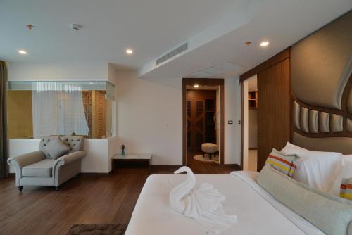Baisirimaya Hotelにあるベッド