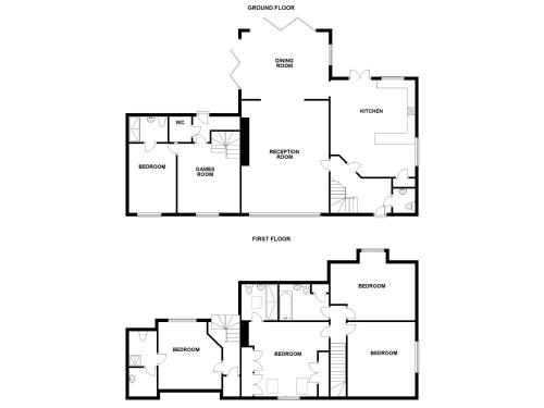 a floor plan of a house at Orchard Barns - Uk47200 in Stapleton