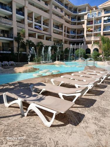 Charmant Studio piscines parking 50 mètres plage
