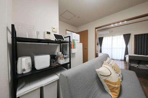 41m2 Family Apartment , Ground Floor , Sleeps 5 , 9 Min to Matsuyama Station