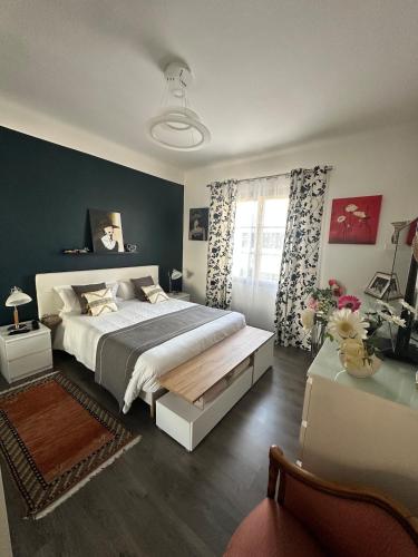 Appart 128m2 St Raph Centre, 400m des plages