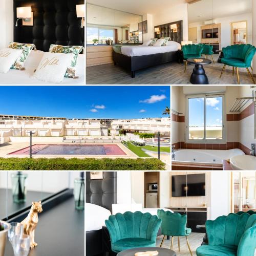 Le Naia Jardin d'Eden - Couple Only - Piscine - Jacuzzi - Parking - Village Naturiste