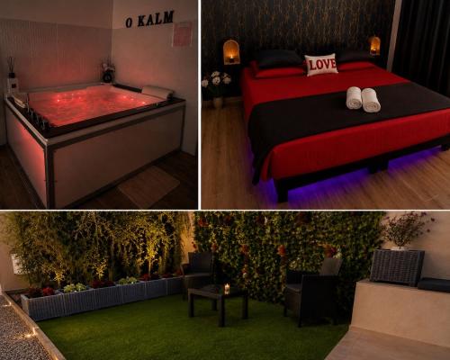 Love Room - Balnéo 4 places - King Size - Jardin privatif - Tarif dégressif plus de 1 nuit