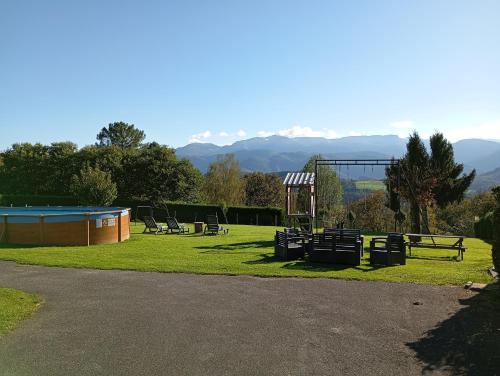 Gîte ETH ARREYEN avec piscine privée et magnifique vue sur Pyrénées