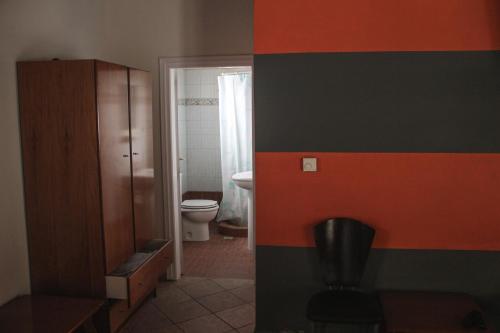 Koupelna v ubytování Guesthouse Vrenthi