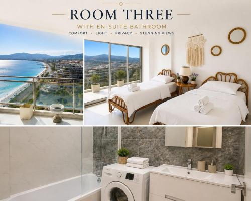 Cannes Apt 3 Baths Sea View Terrace