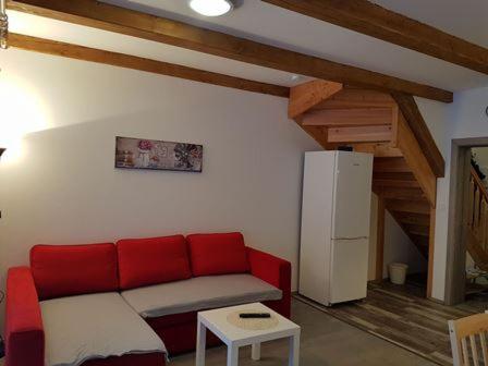 منطقة جلوس في Apartmány Alex