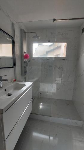 Magnifique duplex climatisé, 3 chambres, résidence Camargue village, bord de mer,
