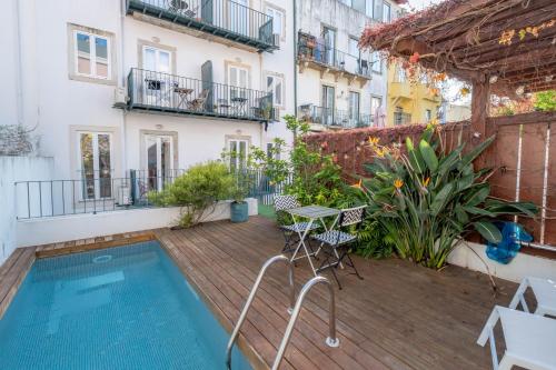 Swimming pool Apartment Central Lisbon