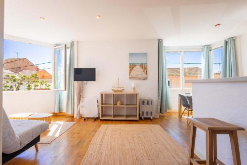 Confort et charme Appartement a 1 min de la plage