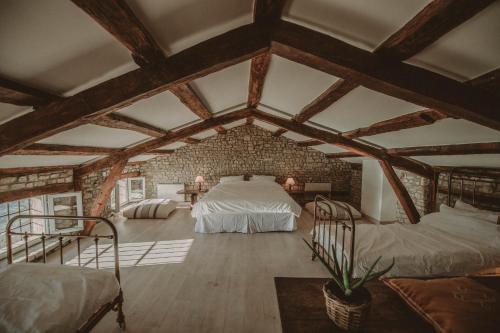 Postel nebo postele na pokoji v ubytování Villa Angelo