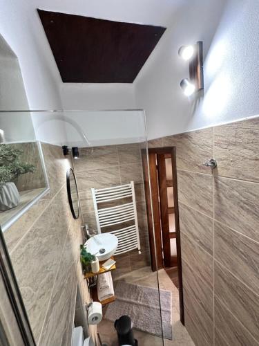 Juist tesisinde bir banyo