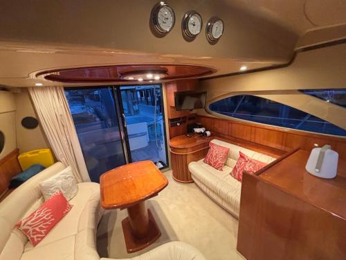 Unique stay aboard a boat