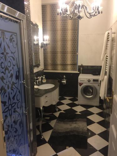 Koupelna v ubytování Villa Luttwitz