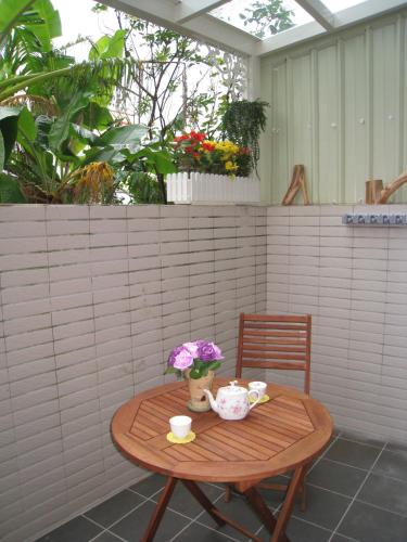 Un balcón o terraza de Feng-Tian Inn
