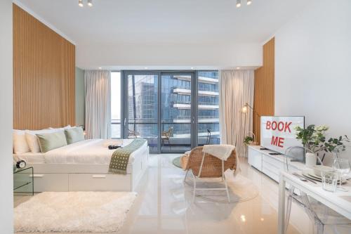 Free housekeeping visits during your stay - StayShort - Welcoming studio apartment perfect for 2 in Dubai Marina
