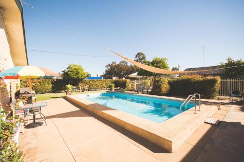 Πισίνα στο ή κοντά στο Vineland Motel Mildura