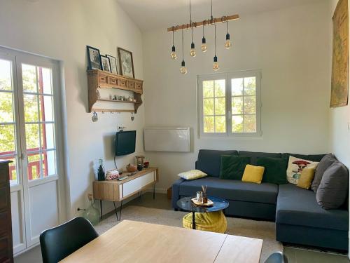 Duplex studio Moulleau proche plage avec chambre en mezzanine