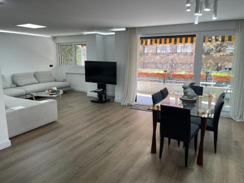 Luxury home at center