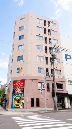 西18丁目駅徒歩3分 大通公園とすすきの徒歩圏 観光に便利な静かなワンルーム 最大3名 大通りハイチ801