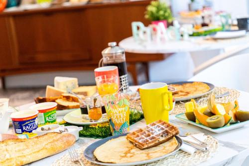 Mad på bed and breakfast-stedet eller i nærheden