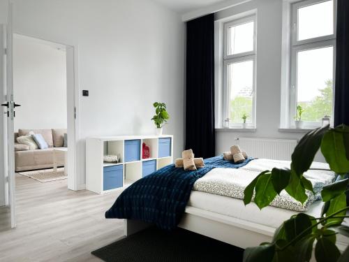 Apartment for 6 guests, 2 bathrooms and air conditioning