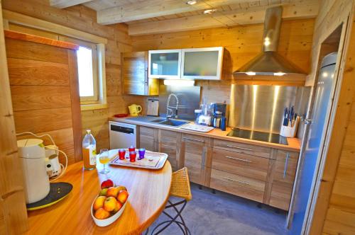 Η κουζίνα ή μικρή κουζίνα στο Chalet Phoenix