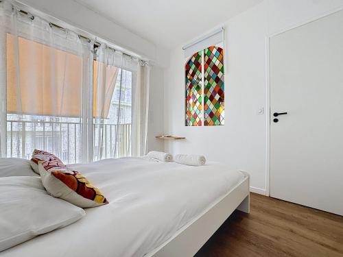 1BR design balcony Nice center Tram & 10mins Mer