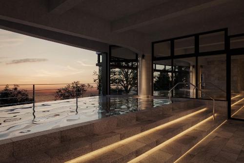 a house with a view of the ocean at TAOYA Atami in Atami