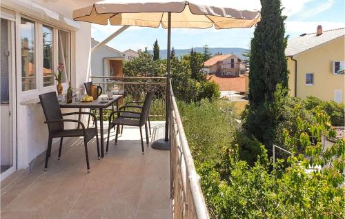 Beautiful Apartment In Krk With Wifi