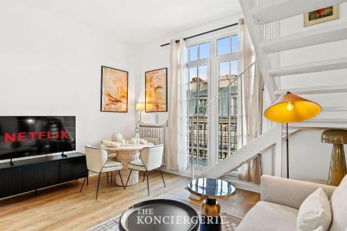 Duplex luxueux et elegant vue Tour Eiffel