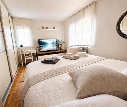 Cozy Apartment with garden and parking, near Center