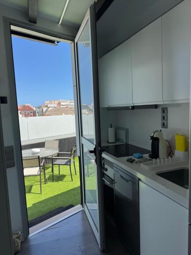 Atico con gran terraza