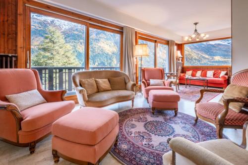 Spacious flat with balcony in Chamonix