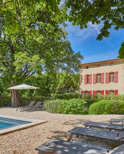 Bastide de la Moliere Cosy appartement avec terrasse 2 chambres vue parc et piscine